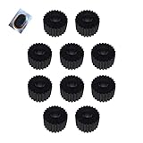 10 Stück Dynamo Aufsteckrolle Antriebsrad für Fahrraddynamo Ø16 mm inkl. Schlauchflicken