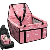 Autositz für Hunde | Tragbarer Sitzerhöhung für Welpen, faltbar, für Welpen, Reisezubehör für Tierarzt, Park