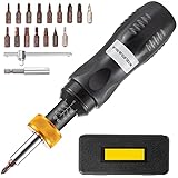 Voreingestellter Drehmoment-Schraubendreher 1/4-Zoll-Antrieb, hochpräzise Sechskantschaft-Stecknuss mit Bohrern, einstellbarer Drehmomentschlüssel, Handwerkzeuge Für Heimwerker(1.1-5.6 Nm-0.1 Nm)