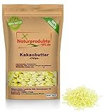 Kakaobutter Chips 1 kg 1000 g Kakao Butter Pastillen Nibs Lebensmittelqualität Theobroma cacao