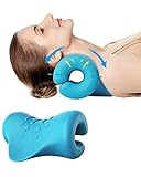 BLABOK Neck Stretcher Halswirbelsäule Traktion Gerät zu lindern Hals und Schulter Müdigkeit und Schmerzen, Nackenstrecker für Relief TMJ Schmerzen Kopfschmerzen Muskel