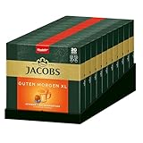 Jacobs Kaffeekapseln Guten Morgen XL, Nespresso* kompatible Kapseln, Intesiver Kaffee, Intensität 8/12, 200 Stück (10 x 20 Getränke)