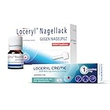 LOCERYL Nagellack (1,25 ml) + Creme (20 g): Gegen Nagelpilz & Fußpilz, mit Amorolfin, Langzeiteffekt für Finger- & Fußnägel, zur Behandlung von Hautpilz, einfache Anwendung – für Nägel, Haut & Füße