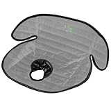 wasserdichte rutschfeste Ultra Dry Baby Piddle Pad Wiederverwendbare Maschinenwaschbar Wasserabsorbierend Kleinkinder Töpfchentraining Autositz Einlage für Auto, Buggys, Kinderwagen (Grau)