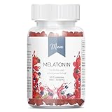 Melatonin Gummies - 60 Stück - 0,5mg bioaktives Melatonin pro Gummie - mit Vitamin B6, Lavendel- und Baldrianextrakt - Hochdosiert - 100% Vegan & Zuckerfrei | MIOSAN® CLUB - Exklusives Wohlbefinden