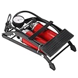 GALPADA Mini Fußluftpumpe Hochdruck Tragbar Fußpedal Luftpumpe für Fahrrad Motorrad Bälle und Andere Aufblasbare Produkte Multifunktional Strapazierfähig Kompakt Leicht Zu Transportieren