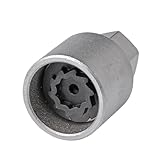 Felgenschloss Adapter 525, Felgenschloss Adapter Schlüssel, Felgenschloss für VW, Felgenschloss Adapter Schloss Sselentfernungswerkzeug, Felgenschloss Nuss für VW, Radsicherungsmutter Radschrauben