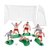 Zerodeko 1 Satz Fußball Geburtstagstorten Dekorationen Sport Themen Kuchenverzierung PVC Fußball Figuren für Kindergeburtstagsfeiern Diy Miniatur Landschaftsdeko