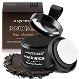 Sularpek Haaransatz Puder, Ansatzpuder, Haarpuder für Ausbesserung der Wurzeln, Haarpuder für Ausbesserung der Wurzeln Frauen und Männer, 4g, Dunkelbraun