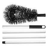 Dachrinnenbürste Mit Verlängerungsstange, Dachreinigungsbürste | Effiziente Reinigungsbürste Dachrinnen,Benutzerfreundliche Tragbare Reinigungsbürste, Platzsparendes Reinigungswerkzeug Zweige