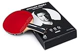Tischtennisschläger Butterfly Ovtcharov Prime C – Ideal für ambitionierte Vereinsspieler, ITTF-zertifizierte LAGNUS Beläge (2,0mm), 7-Schicht Holz mit Carbon, für kompromissloses Offensivspiel