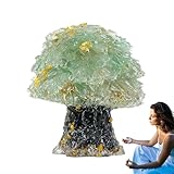 Generisch Natürliche Kristalle Steine, Kristallsteinschmuck, Natursteine ​​für Yoga mit Ahornbaumform, Kompakte Ästhetik handpolierte Wohnkultur für Meditation Yoga Room