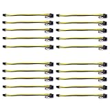 Pyatofy 6 Pin Stecker Auf 8 (6 + 2) Poliger Stecker PCIe Adapter Power Kabel Server PCI Express Verlängerung Kabel 24 (20 Pack)