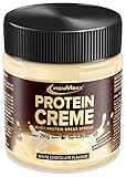 Protein Creme White Chocolate 250g - Lecker-cremiger High Protein Brotaufstrich mit wenig Zucker, Low-Carb & glutenfrei, Gesunde Aufstrich-Alternative