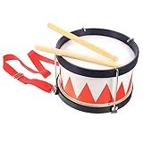 Gogogmee 1 Satz Snare Drum und Schlagstöcken Pädagogisches Percussion Instrument für Jungen für Vorschulunterricht und Musikspielzeug Hand Augen Koordination