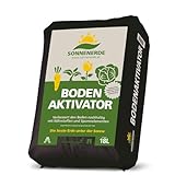 Sonnenerde Bodenaktivator 20 Liter Bodenverbesserer mit Pflanzenkohle, Steinmehl & Hornspänen Für Garten, Hochbeet, Topfpflanzen & Gemüsebeet 100?% natürlich