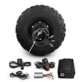 L-faster 36 V 48 V 350 W 500 W Schubkarre Getriebe Nabenmotor-Kit Off Road 14,5 Zoll Rad (48 V 350 W)