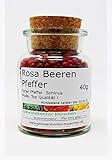 Roter Pfeffer, Rosa Beeren 40g im Glas Gewürzkontor München