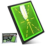 Golf-Trainingsmatte & Golfschaukelmatte – Übungsmatte Mit Rutschfester Gummibasis Für Präzises Ballstriking & Swing-Feedback – Indoor & Outdoor Für Anfänger & Fortgeschrittene
