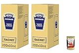 Heinz Mayonnaise, Portionsbeutel, Smooth & Creamy, 2 x 200 Stück à 10 ml, + Italian Gourmet polpa 400g