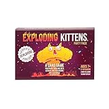 Exploding Kittens Party Pack - Card Games for Adults Teens & Kids - Fun Family Games - A Russian Roulette Card
