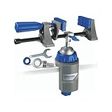 Dremel 2500 Multi Vise - Multi Schraubstock (mit Abnehmbare Soft-Spannbacken und Werkzeugständer-Adapter zum Halten von Werkzeugen) [Energieklasse A], 26152500JA