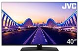 JVC 40 Zoll Fernseher LT-40VF4455 Full HD Fernseher mit 102 cm Bildschirmdiagonale und integriertem Triple-Tuner, LED TV schwarz