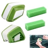 Cfcyhla 2 Stück Scheibenwischer Schneider Schärfer, Autowischer Nachschneider Auto Scheibenwischer, Wischblattschneider,Universell Wischblattschneider Autozubehör, Scheibenwischerblatt Reparatur