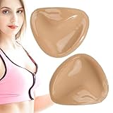 Selbstklebende BH-Pads - doppelseitige selbstklebende Push-up-BH-Polster | Unsichtbare Brustlift-Pads für Bruststraffung, dreieckige Brustpads für Frauen, C, Fare riferimento alla descrizione