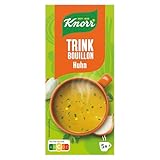 Knorr Trinkbouillon Huhn mit wärmend-herzhaftem Geschmack schnell & einfach 5x 175 ml