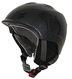 Skihelm Kinder Junior Snowboard Helm Ski für Mädchen Jungen Jugend Damen Snowboardhelm Schutz zum Skifahren inkl. Skibrillenhalterung Skaterhelm Größe XS/S Kopfumfang 47-51cm (Anthrazit)