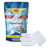 Oputec 20x Kaffeevollautomaten Entkalker Tabs im Beutel: Kaffeemaschinen, Espressomaschinen Entkalker-Tabletten/Entkalkungs-Tabletten – Kompatibel zu: Jura, Senseo, Siemens, Delonghi - Made in Germany