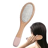 QIUYN Haarentwirrungsbürste, Anti-Frizz-Haarbürste | Haarmassagebürste für Männer | Haarbürsten zum Entwirren von Knoten für Frauen, Männer, Mädchen für Dating, Reisen, Geschäftsreisen, Partys