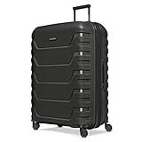 SMARTBOX Hartschalen Check-in Koffer | Großer XL Trolley 52 x 33x 76 cm von 111 auf 120 Liter erweiterbar | aus hochwertigem Polypropylen | 4 Doppelrollen & TSA-Schloss | leichte 4,2 kg (Edition 01)