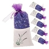 ULTECHNOVO 6 Stück Packung Natürliche Duftsäckchen Lavendel Aromatherapie Säckchen Mit Langanhaltendem Blumigem Duft Für Schrank Auto Und Schublade