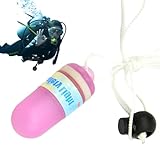 Tauchlampen Tauchen, Tauchlampen,Tauchen LED-Signalleuchte Mini-Tank | Blinkendes Sicherheitslicht, Beacon-Tauchlicht, blinkendes Markierungslicht für Nachttauchgänge, Tauchausrüstung für 100 m Unterw