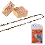 DIY-24H | Sägekette 3/8' 1,3 mm 62TG für 45cm Schiene, Vollmeißel kompatibel mit Aldi, Einhell, Husqvarna, Bosch