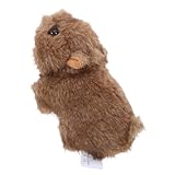 minkissy Plüsch Slap Armband Groundhog Armband Kuscheliges Tiermotiv Weiches Stoffarmband Partygeschenk Belohnung Kindergarten