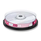 Philips DVD-R Rohlinge (4.7 GB Data/120 Minuten Video, 16x High-Speed-Aufnahme, 10er Spindel)