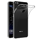 AICEK Huawei P10 Lite Hülle, Transparent Silikon Schutzhülle für P10 Lite Case Crystal Clear Durchsichtige TPU Bumper Huawei P10 Lite Handyhülle 5,2 Zoll