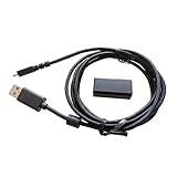 Christol Langlebiges geflochtenes USB Ladekabel mit USB auf Micro Maus Adapter für G502 kabellose Gaming Mäuse.