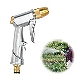 Gartenbrause Metall Heavy Duty Hochdruckdüse Handbrause Garten Gartenspritze Metall, Spritzpistole Garten Spritze Gartenschlauch Spritze Garten Brause Pistole Metall Wasserspritze Gartenschläuche