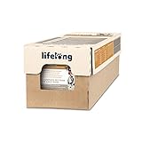 Amazon-Marke: Lifelong Hundefutter, Pastete mit Huhn und Gourmet-Kern mit Karotten, 300g, 10er-Pack