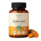 Kurkuma Extrakt – Hochdosiert – 100% Natürlich – 60 Kapseln – Vegan – Curcuma mit hoher Bioverfügbarkeit – Unterstützt Immunsystem & Verdauung