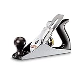 Stanley Bailey Putzhobel Nr. 3, 250 mm Eisenlänge, 50 mm Eisenbreite, Sohle/Außenseiten geschliffen, 1-12-004