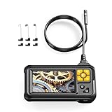 Industrielle Endoskopinspektionskamera Mit 4 3 Zoll Bildschirm 8 LEDs Boorescope Kamera Zur Inspektion 1/5/10m Kabel Flexible Sondenwerkzeug