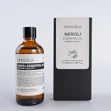 Ätherisches Öl Neroliöl 100ML, MUNUSNA Ätherische Öle Neroli Rein Naturrein für Aroma Diffuser, Duftöl für DIY Seifen, Kerzen, Neroli Oil