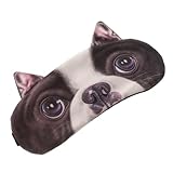 WOFASHPURET Süße Cartoon Augenmaske für Atmungsaktive Schlafmaske mit Lustigem Tierdesign für Reisen Flugzeuge und Sorgt für Erholsamen Schlaf Licht