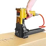 Manuelles Kartonhefter für sichere Kartonversiegelung, verstellbare Tiefe für verschiedene Dicken, ideal für Verpackung und Versand