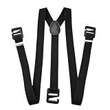 Generisch Herren Hosenträger Für Jeans - Robuste Herren Hosenträger Für Anzughosen,Y-Rücken Breite Träger Mit Starken Clips Mode Accessoires